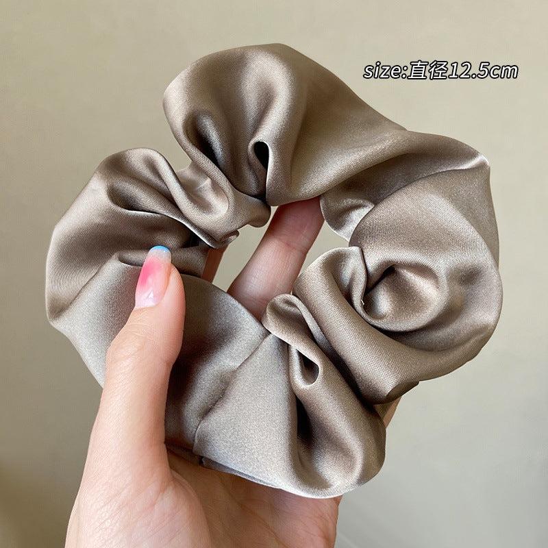 Silky Scrunchies Satin Hair Tie Hair Accessories Ponytail Holder for Women Girls