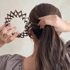 Bird Nest Bun Maker Clip Ponytail Holder Hair Claw Hair Styling Tool