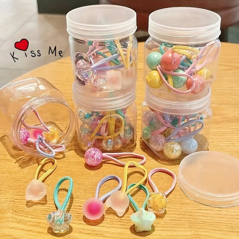 Small Ball Decor Hair Tie Candy Hair Rope Hair Ring Sweet Hair Accessories