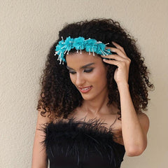 Simulation Flower Headband For Women Girls Headdress Hair Band