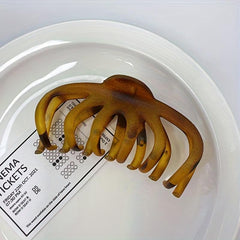 4pcs Large Claw Clip Octopus Clip For Thick Curly Hair Style