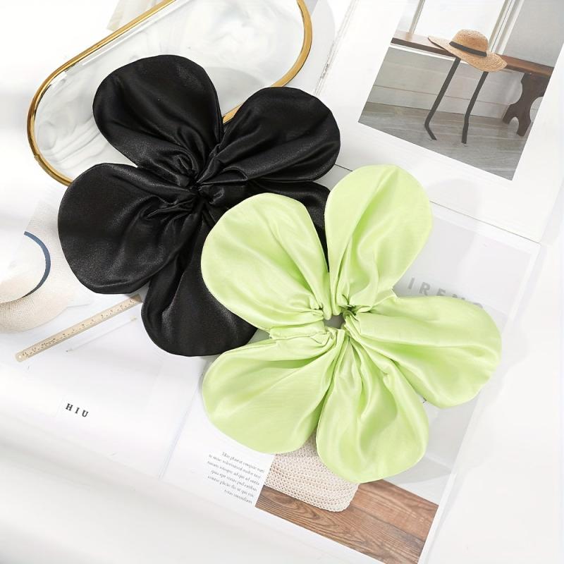 Big Flower Hair Tie Elastic Hair Ropes Women's Hair Accessories