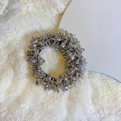 Vintage Ponytail Leather Hair Tie Bun Hair Accessories