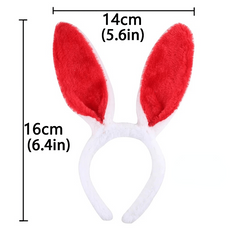 Colorful Rabbit Ears Headband for Easter Cosplay