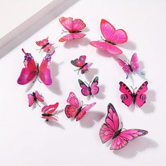 12pcs Butterfly Hair Clip Headwear Bridal Hair Accessories
