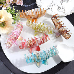 Large Colorful Hair Claws Non-slip Butterfly Clips for Women