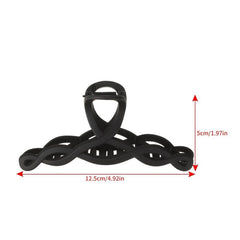 Solid Matte Hair Claw Clip Non Slip Strong Hold Grip Hair Jaw Clip