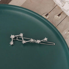 Rhinestone Star Decor Hair Clip for Women and Girls