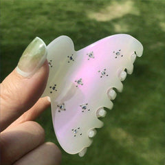 Acetate Hair Claw Clip Rhinestone Star Hair Decoration