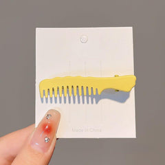 Comb Shape Hair Clip Non-slip Duck Billed Clip Hair Accessories