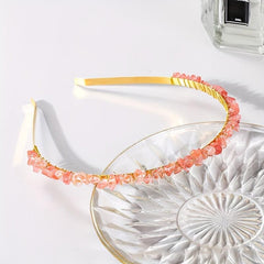 Crystal Vintage Style Headband Metal Headress Hair Accessories