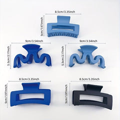 Hollow Hair Claw Solid Shark Claw Ponytail Holder Hair Accessories