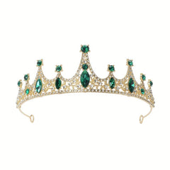 Crystal Bridal Tiara Crown Bride Headband Wedding Hair Jewelry