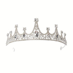 Crystal Bridal Tiara Crown Bride Headband Wedding Hair Jewelry