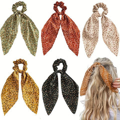 Boho Style Ribbon Hair Tie Ponytail Scarf Hair Rope Headdress