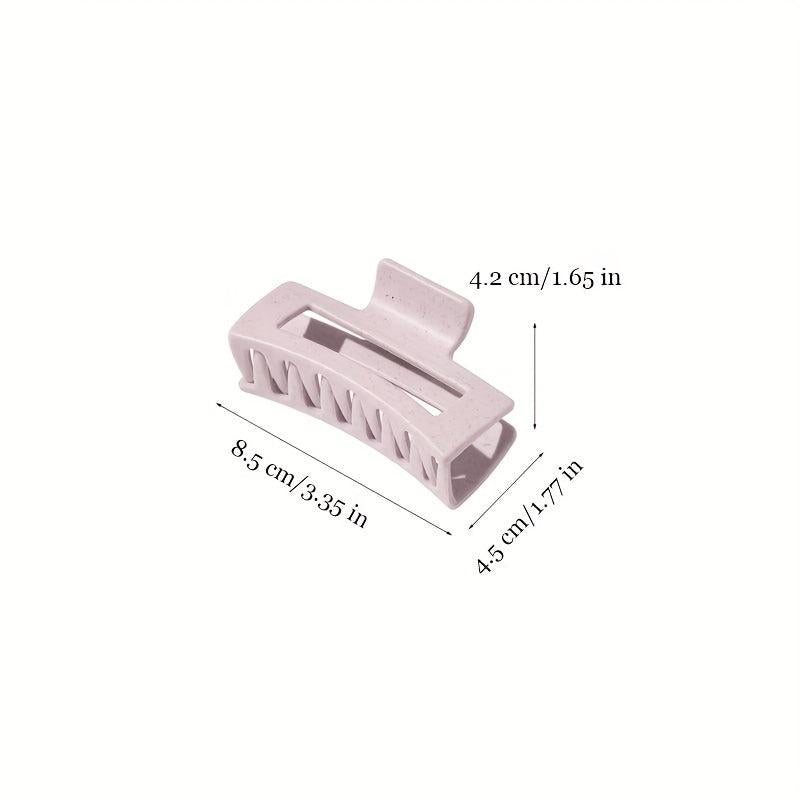 Rectangle Hair Claw Acrylic Shark Claw Hair Accessories