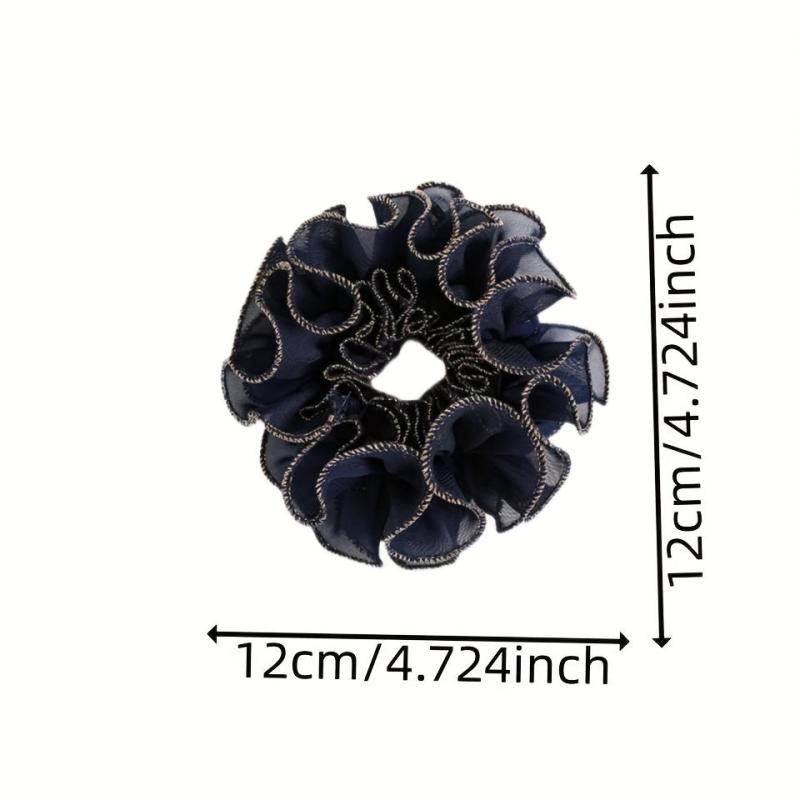Solid Mesh Hair Rope Ponytail Holder Hair Accessories For Women