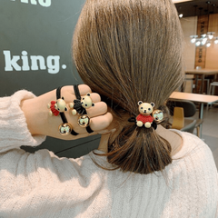 Metal Knot Hair Tie for Women - Bear Rubber Band Hair Rope
