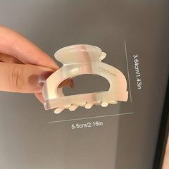 Colorful Acetate Hair Claw Gradient Hair Claw Clip For Women Girls Hair Accessor