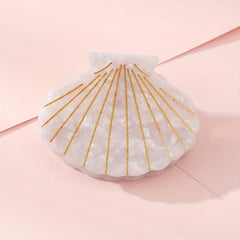 Acetic Shell Hair Claw Non-slip Back Head Clip Hair Accessories for Women