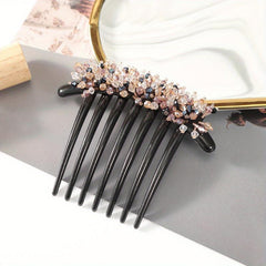 Crystal Hair Comb Head Jewelry Hair Accessories Insert Comb