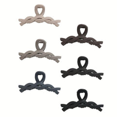 Medium Hair Claw Twisted Hair Claw For Women's Shark Claw Hair Accessories