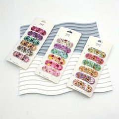 6pcs Floral Butterfly Hair Clips for Women Girls