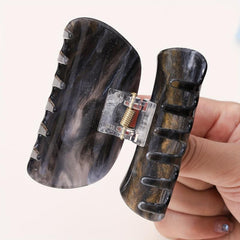 Glitter Hair Claw Clip Nonslip Ponytail Holder for Women