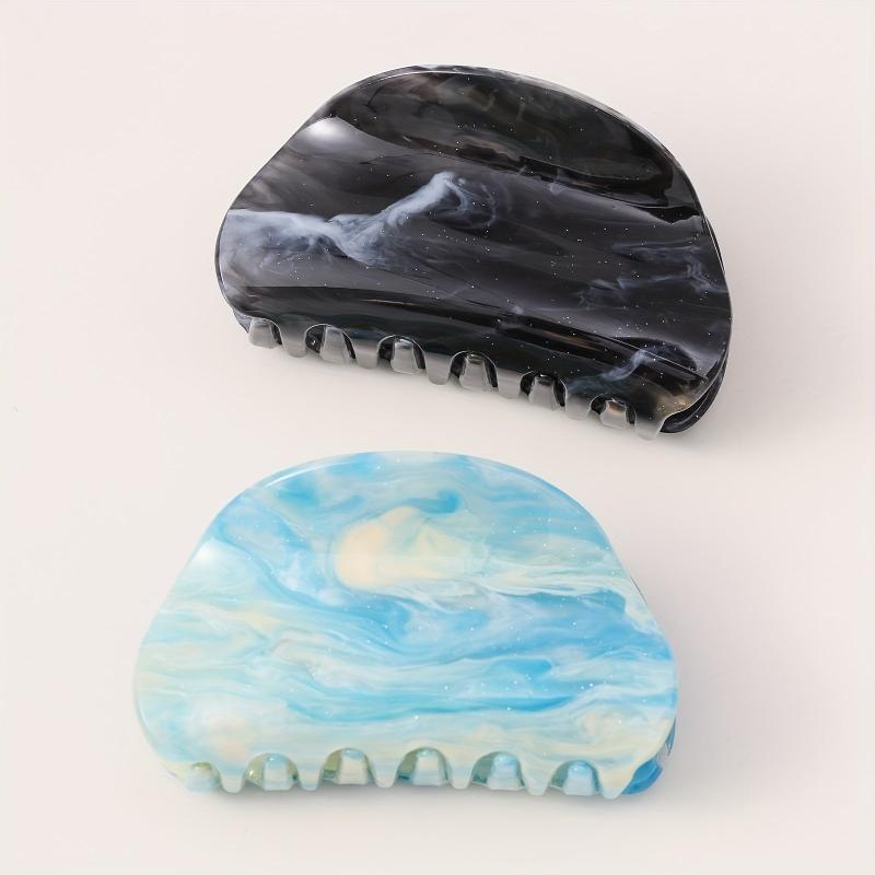Glitter Hair Claw Clip Nonslip Ponytail Holder for Women