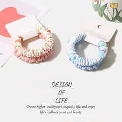 Colored Hair Ties Hair Rings Hair Rope Ponytail Holder Hair Accessories