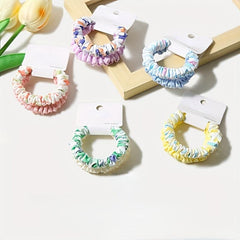 Colored Hair Ties Hair Rings Hair Rope Ponytail Holder Hair Accessories