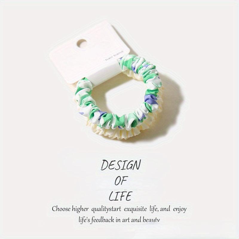 Colored Hair Ties Hair Rings Hair Rope Ponytail Holder Hair Accessories