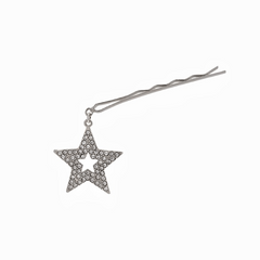 Y2K Star Pendant Hair Clip Pin Bobby Pin Hair Slides Clip