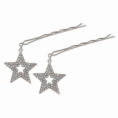 Y2K Star Pendant Hair Clip Pin Bobby Pin Hair Slides Clip