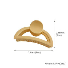 Candy Semicircle Hair Claw Hair Clip - Gift For Her