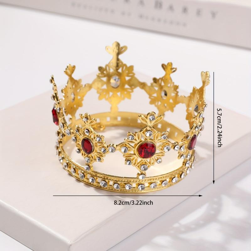 Rhinestone Crown Headband Princess Tiara Birthday Party Prom Headdress