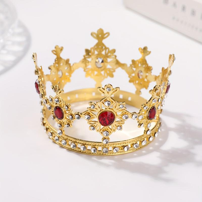 Rhinestone Crown Headband Princess Tiara Birthday Party Prom Headdress