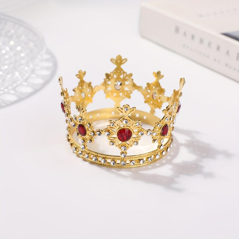 Rhinestone Crown Headband Princess Tiara Birthday Party Prom Headdress
