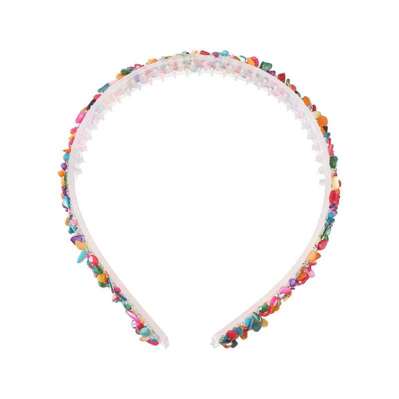 Colorful Stones Rhinestone Headband Women Hair Hoop Hair Accessories