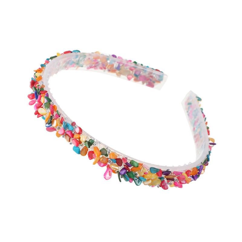 Colorful Stones Rhinestone Headband Women Hair Hoop Hair Accessories