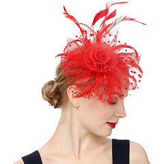 Vintage Flower Headpiece with Clip Hair Accessories