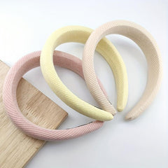 Candy Knitted Sponge Fabric Headband Hair Accessories