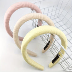 Candy Knitted Sponge Fabric Headband Hair Accessories