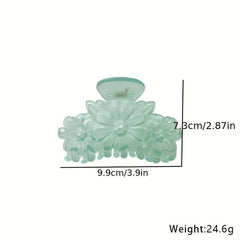 Flower Hair Claw Clip Acrylic Jaw Clamp Hair Decoration