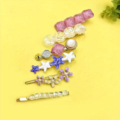 Star Fish Hair Clip Metal Hair Decoration Vacation Travel Accessory