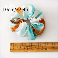 Tie Dye Elastic Band Hair Tie For Women