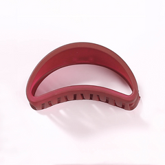 Frosted Semi Round Hair Clip Hair Claw for Women Girls