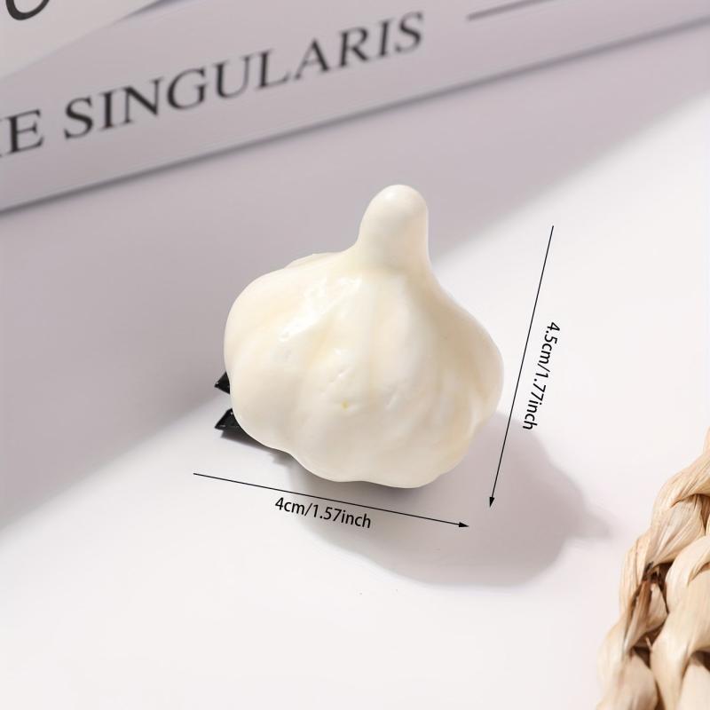 Garlic Shape Hair Clip Funny Duck Billed Side Clip Hair Accessories