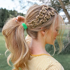 120 Colorful Spring Hair Ties Ponytail Holders Hair Accessories