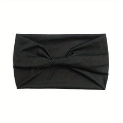 Knotted Headband Solid Bandana Sports Sweatband Hair Accessories